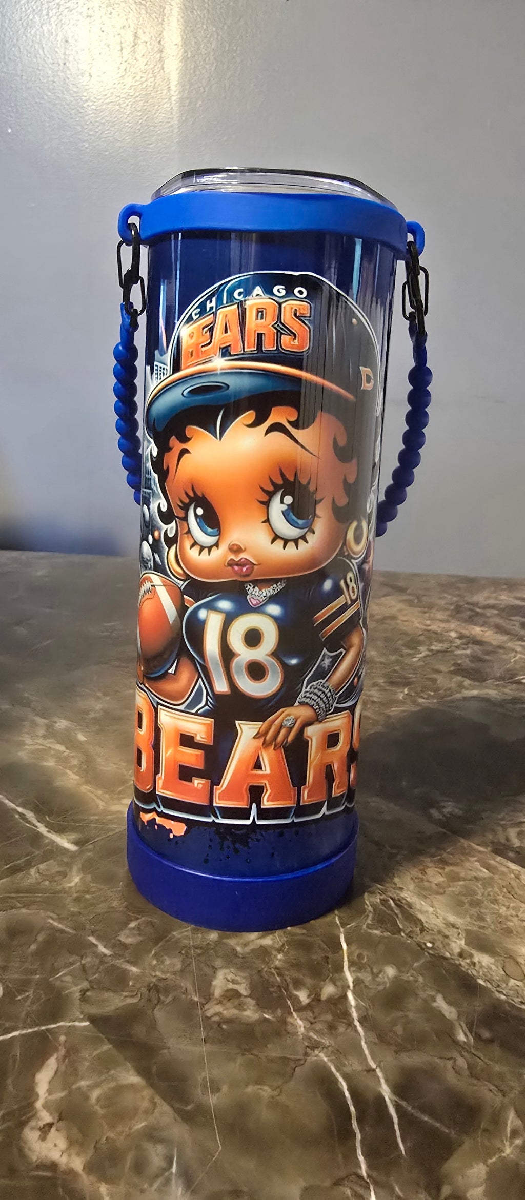 Betty Boop Lady Bear Tumbler with Handle