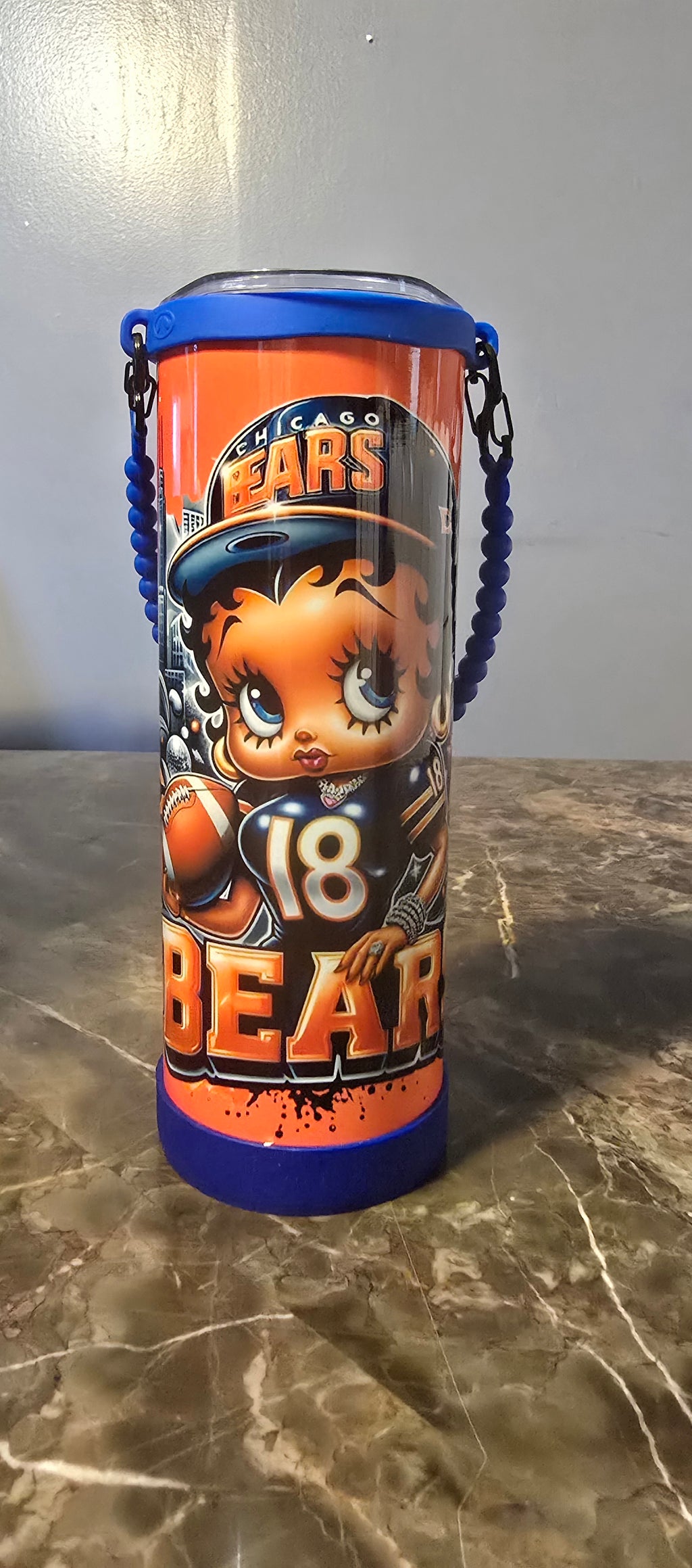 Betty Boop Lady Bear Tumbler with Handle