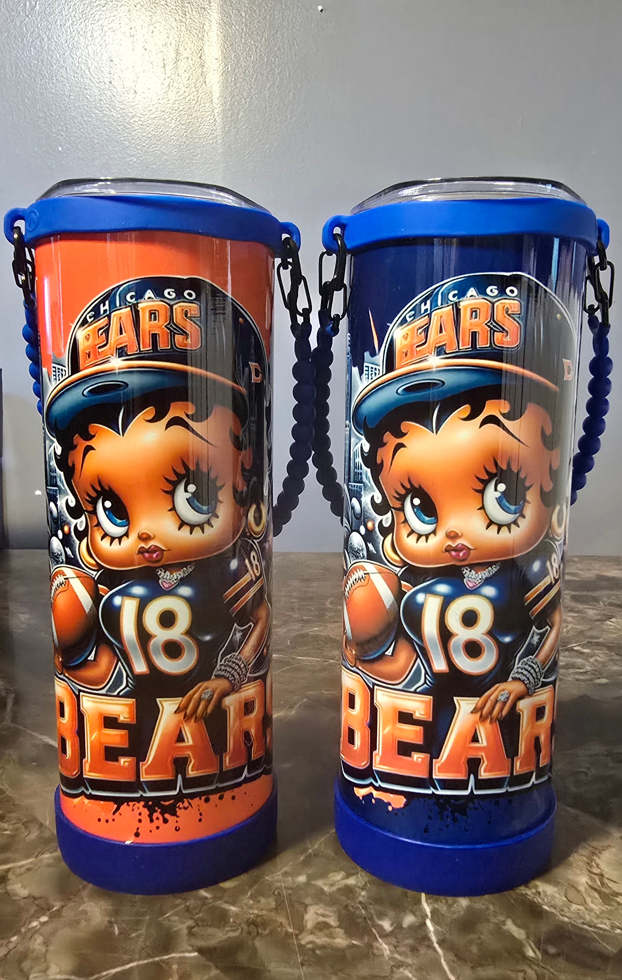 Betty Boop Lady Bear Tumbler with Handle