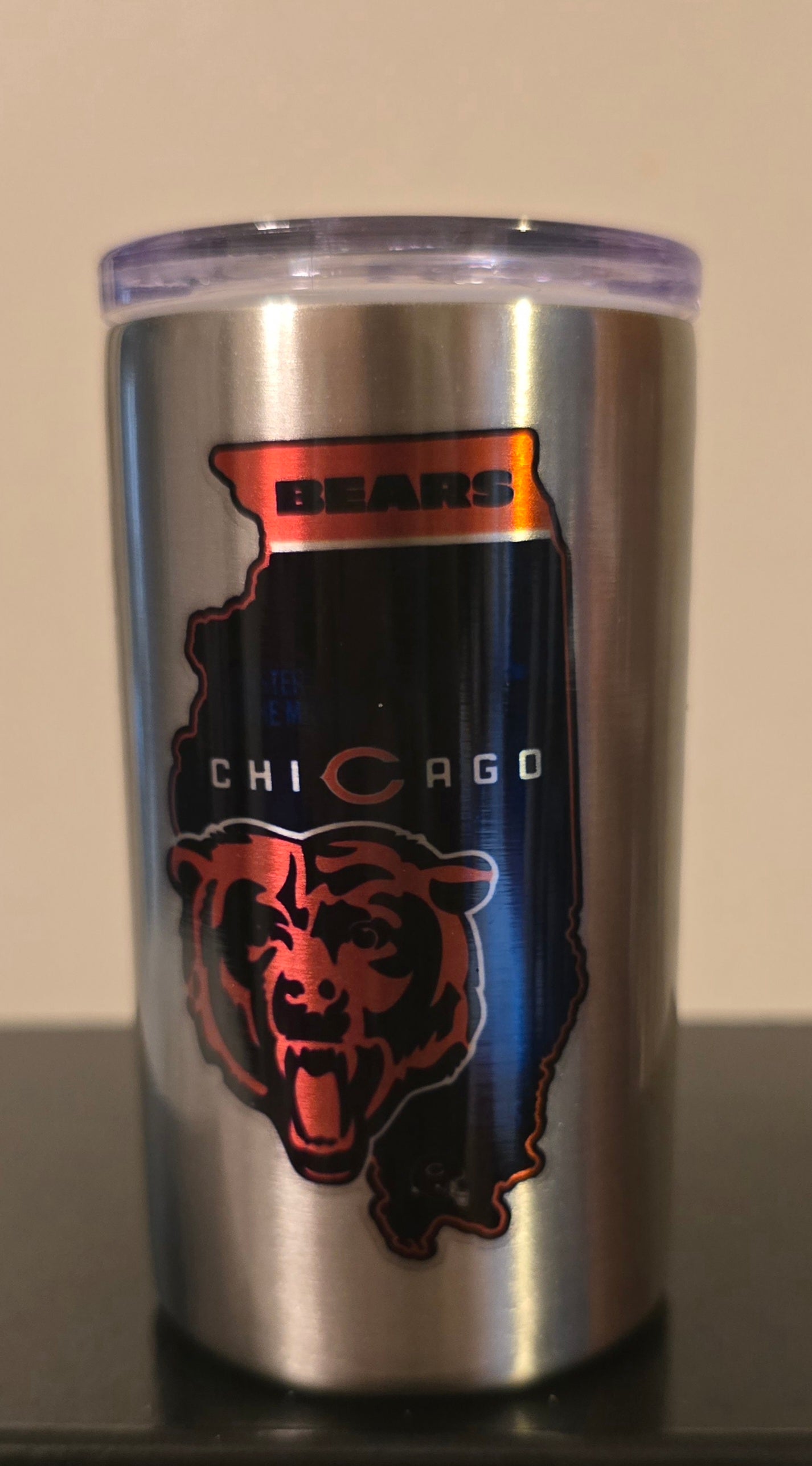 Chicago Football Mini Keychain Shot Tumblers