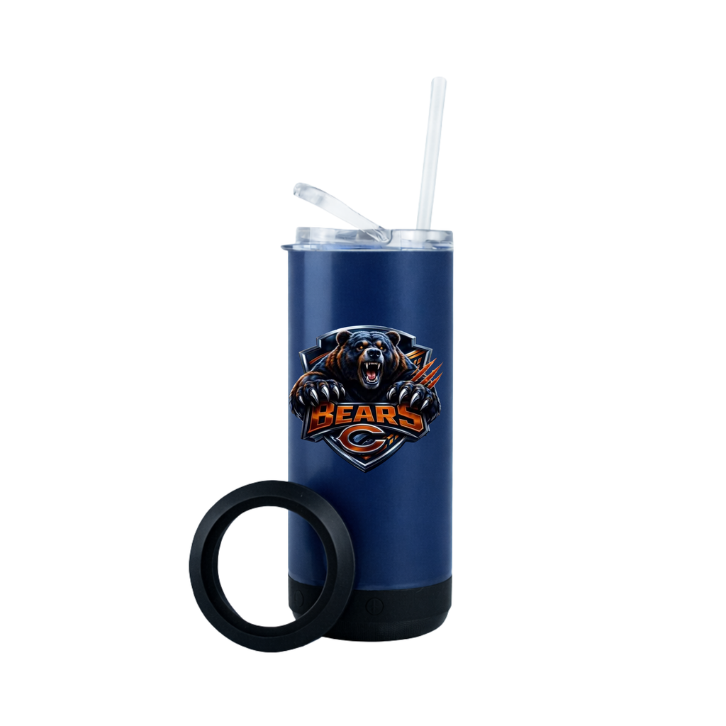 Football 4in1 Bluetooth Speaker Tumblers