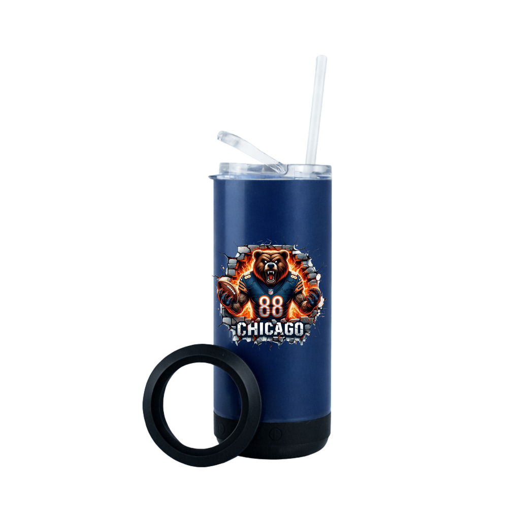Football 4in1 Bluetooth Speaker Tumblers