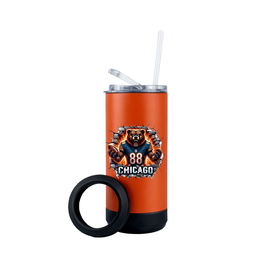 Football 4in1 Bluetooth Speaker Tumblers