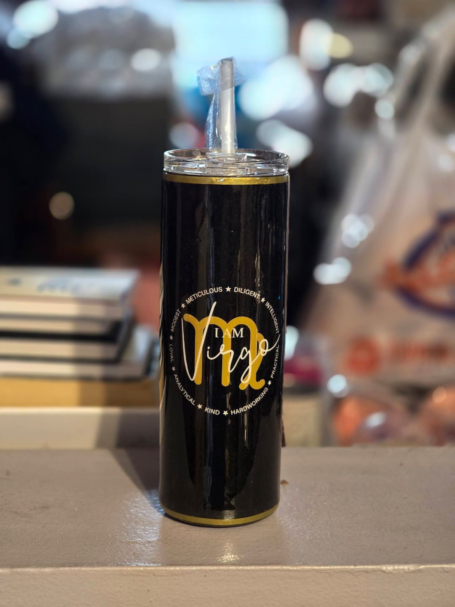 I AM - Black Zodiac 20oz Tumblers