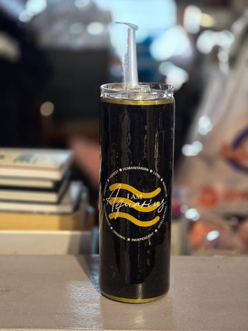 I AM - Black Zodiac 20oz Tumblers