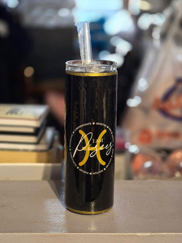 I AM - Black Zodiac 20oz Tumblers