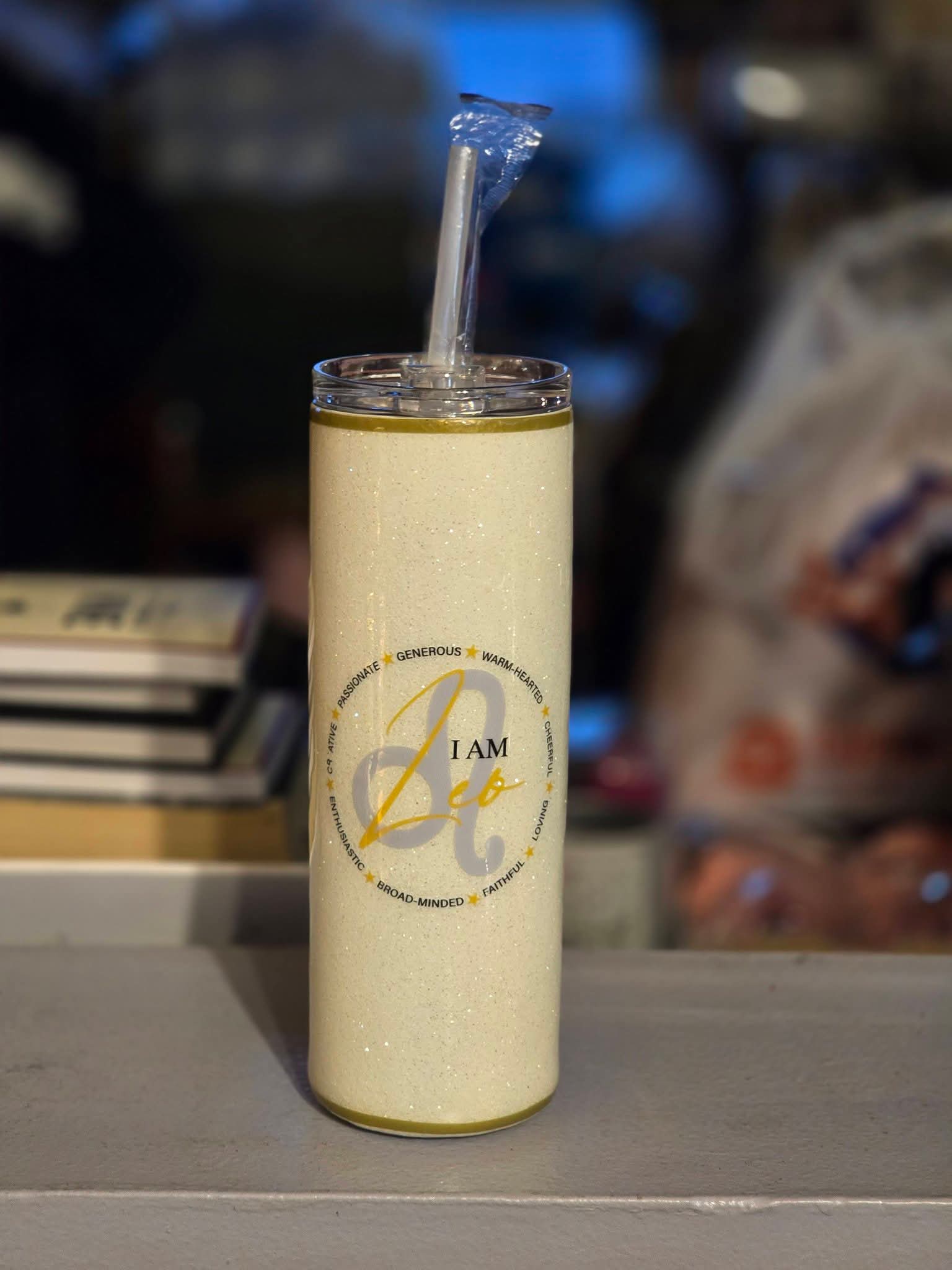 I AM - White Zodiac 20oz Tumblers