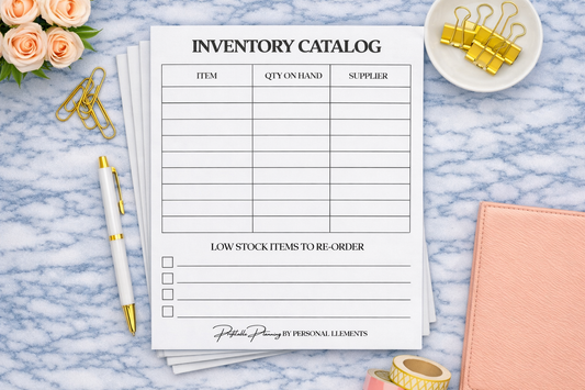 Inventory Catalog Page Inserts