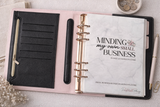 Minding My Own Small Business Budget & Savings Planner