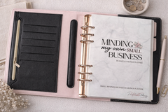 Minding My Own Small Business Budget & Savings Planner